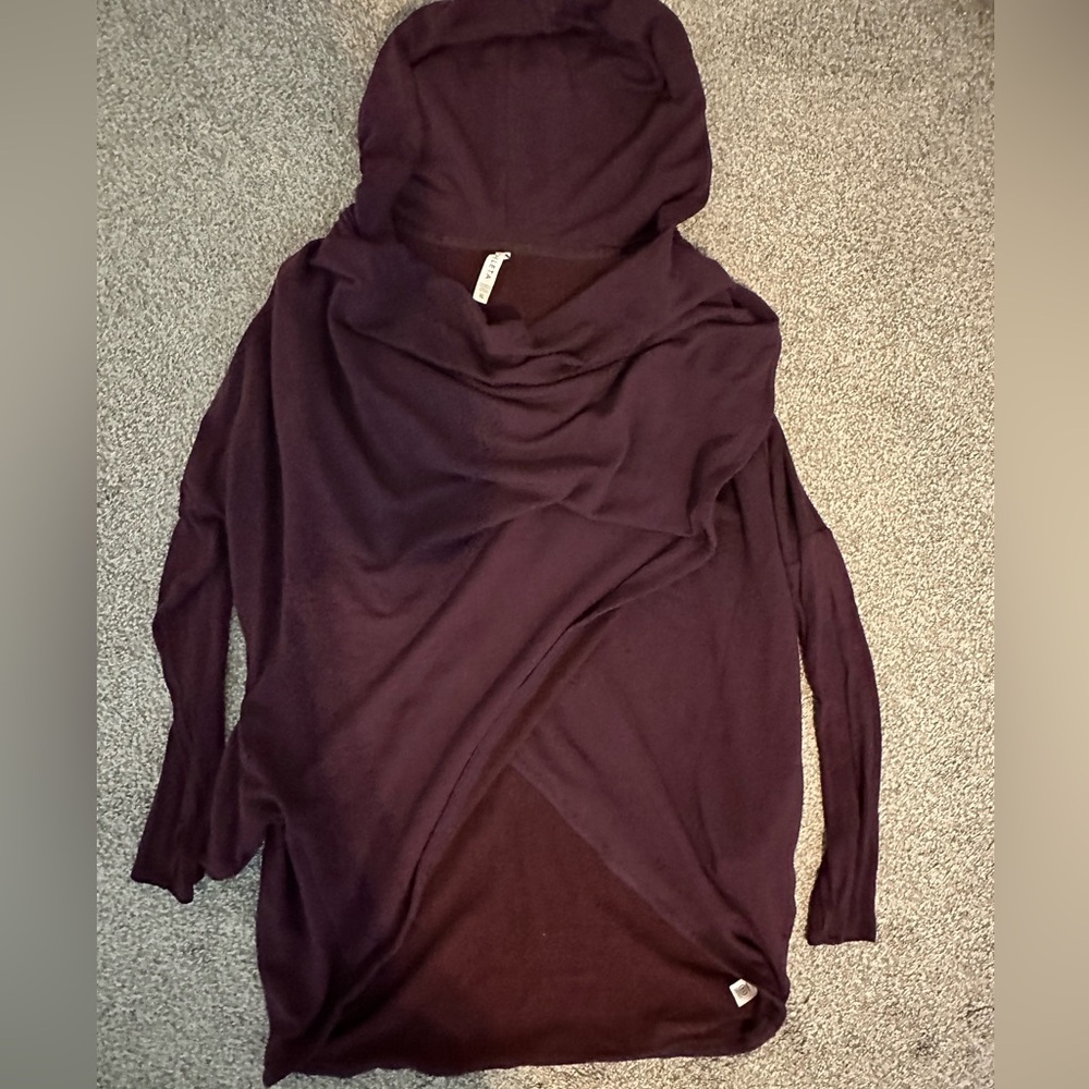 Athleta Purple Hooded Tunic